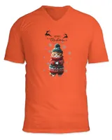 Unisex Jersey SS V-Neck T-Shirt