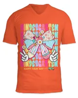 Unisex Jersey SS V-Neck T-Shirt