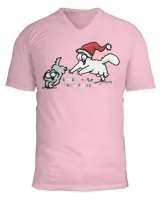 Unisex Jersey SS V-Neck T-Shirt