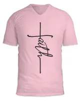 Unisex Jersey SS V-Neck T-Shirt