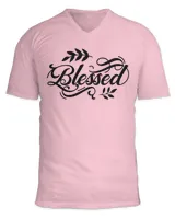 Unisex Jersey SS V-Neck T-Shirt