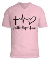 Unisex Jersey SS V-Neck T-Shirt