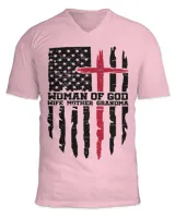 Unisex Jersey SS V-Neck T-Shirt