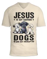 Unisex Jersey SS V-Neck T-Shirt