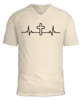 Unisex Jersey SS V-Neck T-Shirt