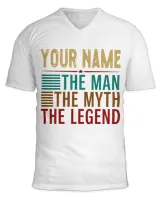 Unisex Jersey SS V-Neck T-Shirt