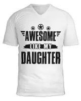 Unisex Jersey SS V-Neck T-Shirt