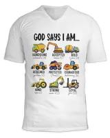 Unisex Jersey SS V-Neck T-Shirt
