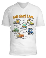 Unisex Jersey SS V-Neck T-Shirt