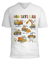 Unisex Jersey SS V-Neck T-Shirt