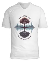 Unisex Jersey SS V-Neck T-Shirt