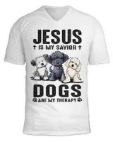 Unisex Jersey SS V-Neck T-Shirt