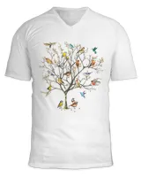 Unisex Jersey SS V-Neck T-Shirt