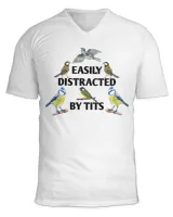 Unisex Jersey SS V-Neck T-Shirt