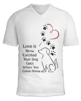 Unisex Jersey SS V-Neck T-Shirt