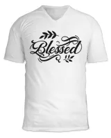 Unisex Jersey SS V-Neck T-Shirt