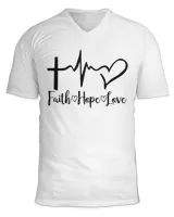 Unisex Jersey SS V-Neck T-Shirt