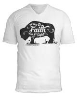 Unisex Jersey SS V-Neck T-Shirt