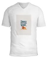 Unisex Jersey SS V-Neck T-Shirt