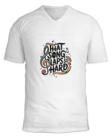 Unisex Jersey SS V-Neck T-Shirt