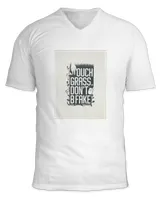 Unisex Jersey SS V-Neck T-Shirt