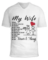 Unisex Jersey SS V-Neck T-Shirt