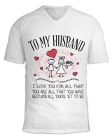 Unisex Jersey SS V-Neck T-Shirt