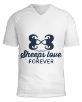 Unisex Jersey SS V-Neck T-Shirt