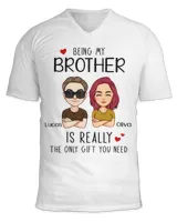 Unisex Jersey SS V-Neck T-Shirt