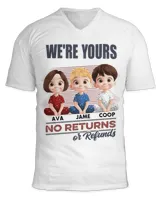 Unisex Jersey SS V-Neck T-Shirt