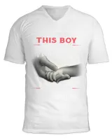 Unisex Jersey SS V-Neck T-Shirt