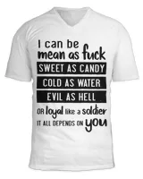 Unisex Jersey SS V-Neck T-Shirt
