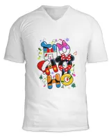 Unisex Jersey SS V-Neck T-Shirt