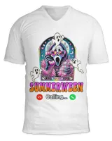 Unisex Jersey SS V-Neck T-Shirt