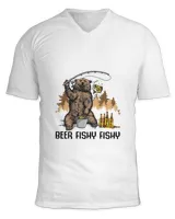 Unisex Jersey SS V-Neck T-Shirt