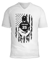 Unisex Jersey SS V-Neck T-Shirt