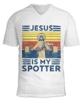 Unisex Jersey SS V-Neck T-Shirt