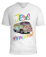 Unisex Jersey SS V-Neck T-Shirt