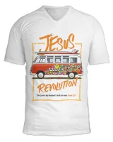 Unisex Jersey SS V-Neck T-Shirt