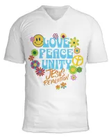 Unisex Jersey SS V-Neck T-Shirt