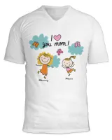 Unisex Jersey SS V-Neck T-Shirt