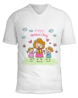 Unisex Jersey SS V-Neck T-Shirt