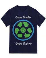 Unisex Jersey SS V-Neck T-Shirt
