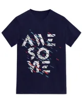 Unisex Jersey SS V-Neck T-Shirt