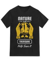 Unisex Jersey SS V-Neck T-Shirt