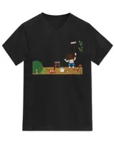 Unisex Jersey SS V-Neck T-Shirt
