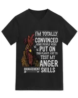 Unisex Jersey SS V-Neck T-Shirt