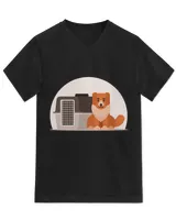 Unisex Jersey SS V-Neck T-Shirt