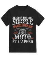 Unisex Jersey SS V-Neck T-Shirt