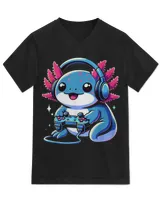 Unisex Jersey SS V-Neck T-Shirt